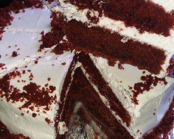 Update, Prepare Recipe Red velvet cake Restaurant Style