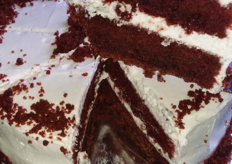 Steps to Make Favorite Red velvet cake