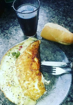Una foto de Omellete de claras