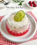 Puding Kelapa Jeruk Nipis