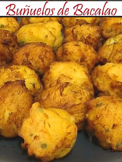 Una foto de Buñuelos de bacalao