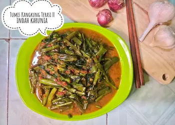 Masakan Unik Tumis Kangkung Terasi Sedap