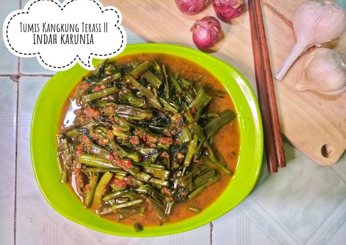 Langkah Mudah Membuat Resep Tumis Kangkung Terasi