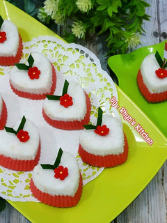 Foto resep 🇲🇨 Putu Ayu Merah Putih 🇲🇨 1 Telur
