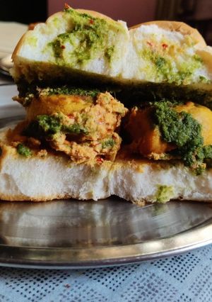 A picture of Vada Pav (Vada Pav Recipe).