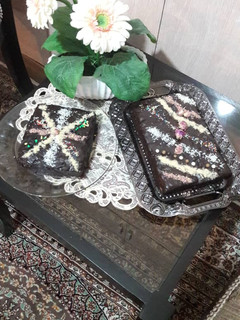 عکسی از دستور کیک یخچالی محدثه درست کن🙈