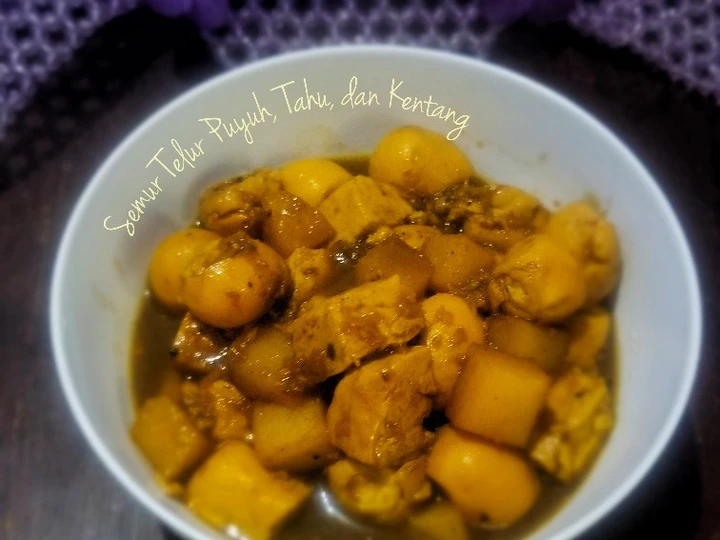 Cara Mudah Menyiapkan Resep Semur Telur Puyuh, Tahu dan Kentang yang Sempurna Anti Ribet, Bisa Manjain Lidah