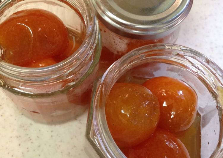 Steps to Make Speedy Sweet boiled kumquat