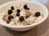 Quinoa Yogurt & Blueberry bowl