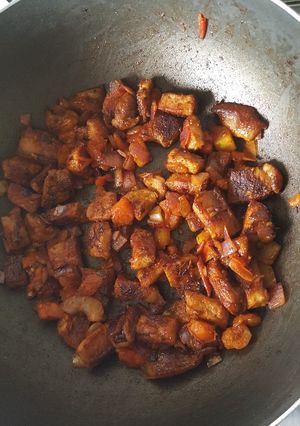 A picture of Chili Pork Fry.