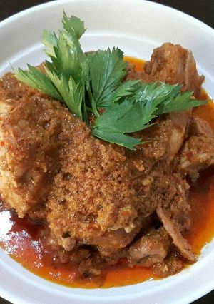 Foto resep Ayam bumbu merah