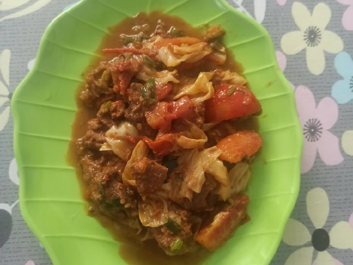 Cara Gampang Membikin Resep Tongseng daging kambing yang Sempurna Anti Ribet, Lezat Sekali