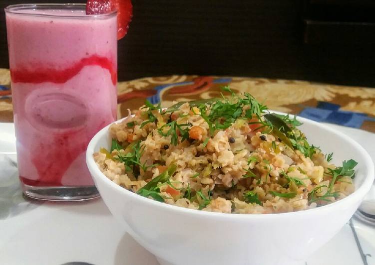 Step-by-Step Guide to Make Favorite Vegetable Oats Upma