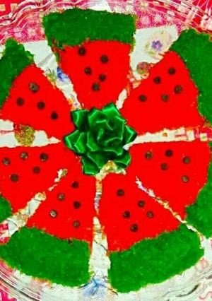 A picture of Coconut flavoury watermelon.