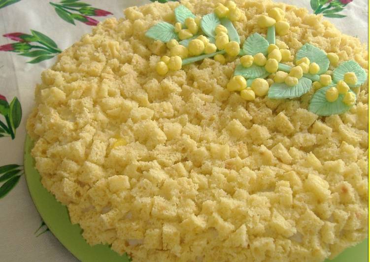 Torta Mimosa agli agrumi