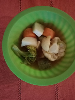 Una foto de Sopa de verduras
