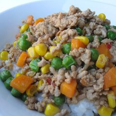 A picture of Spicy Pork Soboro Don.