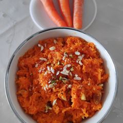 A picture of Gajar Halwa 🥕🥕🥕.