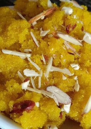 A picture of Moong Daal Dessert.
