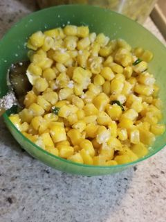 A picture of Baked Mexican Street Corn 🌽.