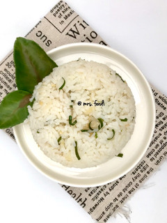 Foto resep Nasi daun jeruk Khas sei sapi