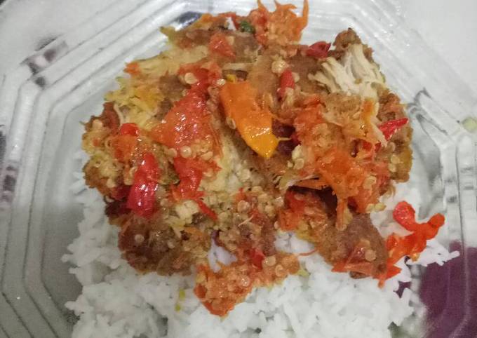 Ayam Geprek Sederhana