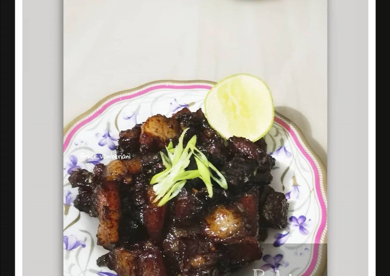 Babi Goreng Mentega