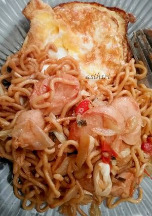 Foto resep Mie Goreng Sersan (sederhana, sehat, enak)
