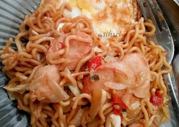 Mie Goreng Sersan (sederhana, sehat, enak)