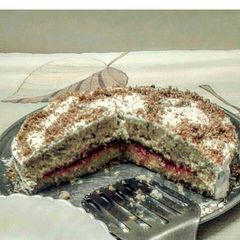 A picture of Sponge cake.