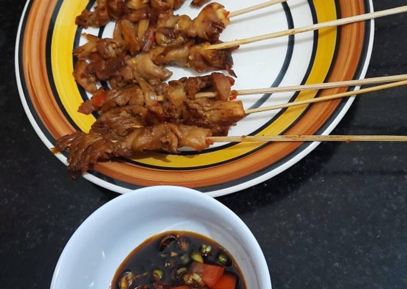 Sate jamur tiram maknyussss