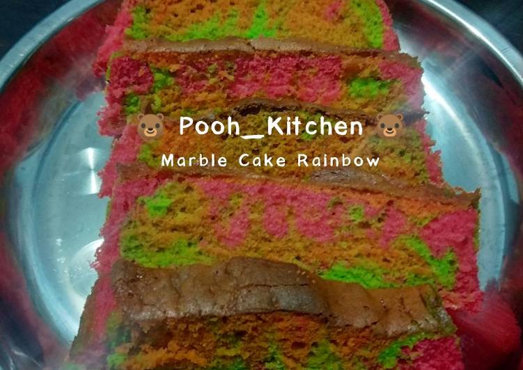 #16 Marble Cake Rainbow