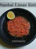 Sambal Limau Kuit