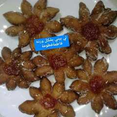 لي بيني بشكل وردة-レシピのメイン写真