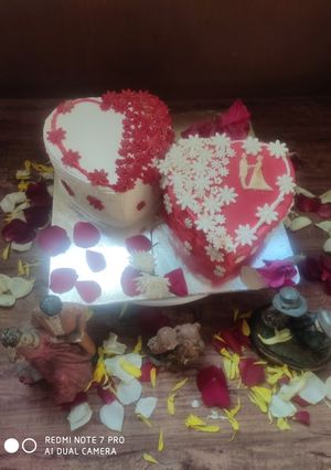 হার্ট কেক (Heart Cake recipe in Bengali) রেসিপির প্রধান ছবি