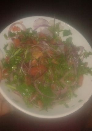 A picture of Kachumbari.