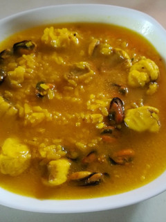 Una foto de Arroz caldoso