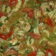 Creole Crawfish Etouffe with grape tomatoes