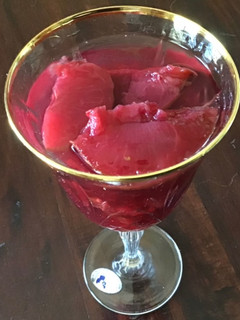 A picture of California Farm Slivovitz plum liqueur.