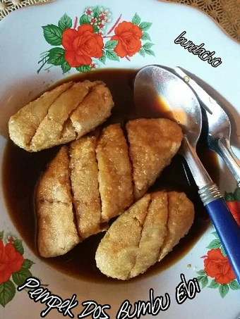 Langkah Gampang Membikin Resep  Pempek Dos Bumbu Ebi yang Enak, Bisa Manjain Lidah