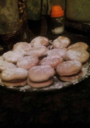 Una foto de Alfajores caseros