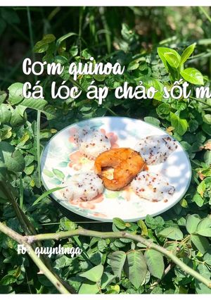 Hình của món Cá lóc áp chảo sốt nước mắm made by mẹ Cún 😘😘😘😘😘.