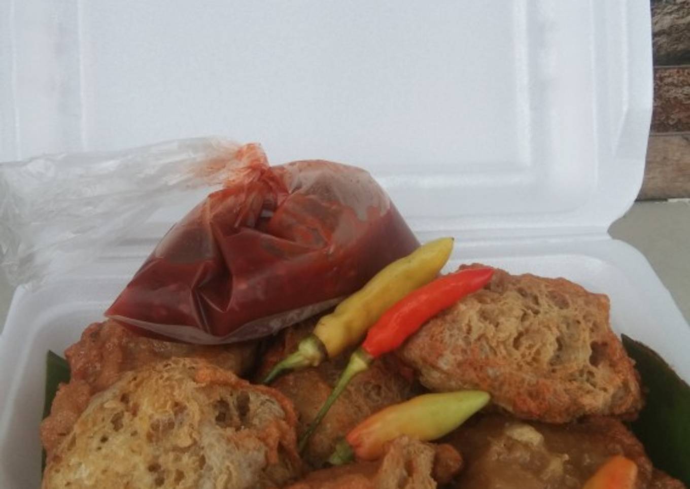 Tahu walik isi ayam suir