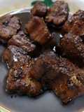 Sesame oil shark meat