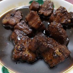 A picture of Sesame oil shark meat.