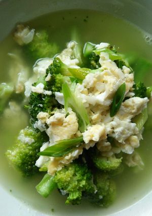 Foto resep Soup Brokoli Telur