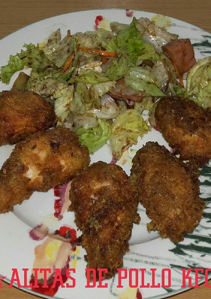 Una foto de Alitas de pollo kfc