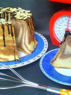 Foto resep Fluffy Marmer Chiffon Cake