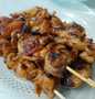 Resep Sate Jamur Tiram bumbu kacang kecap -dengan Double Pan HappyCall, Sempurna