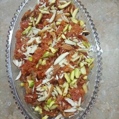 A picture of Gajer ka halwa.